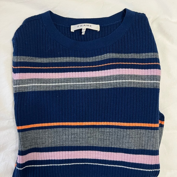 Frame Striped Crewneck - Picture 6 of 8